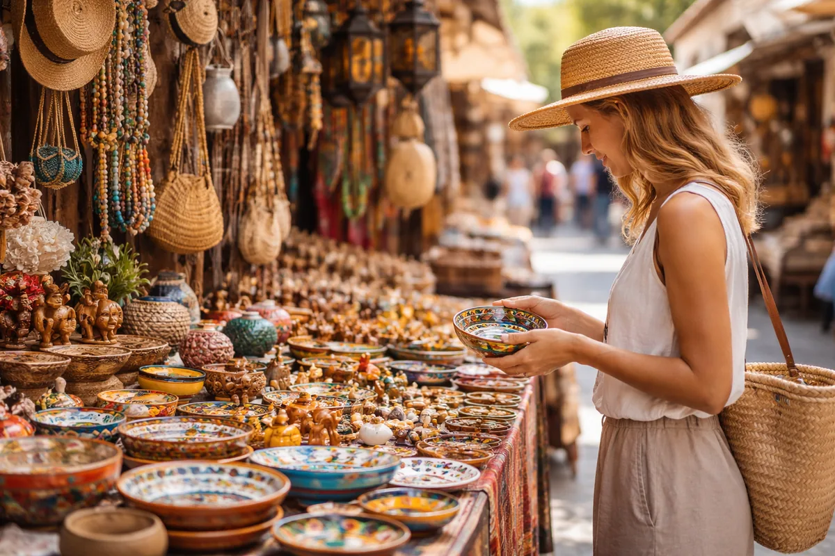 Dénicher des souvenirs authentiques en voyage