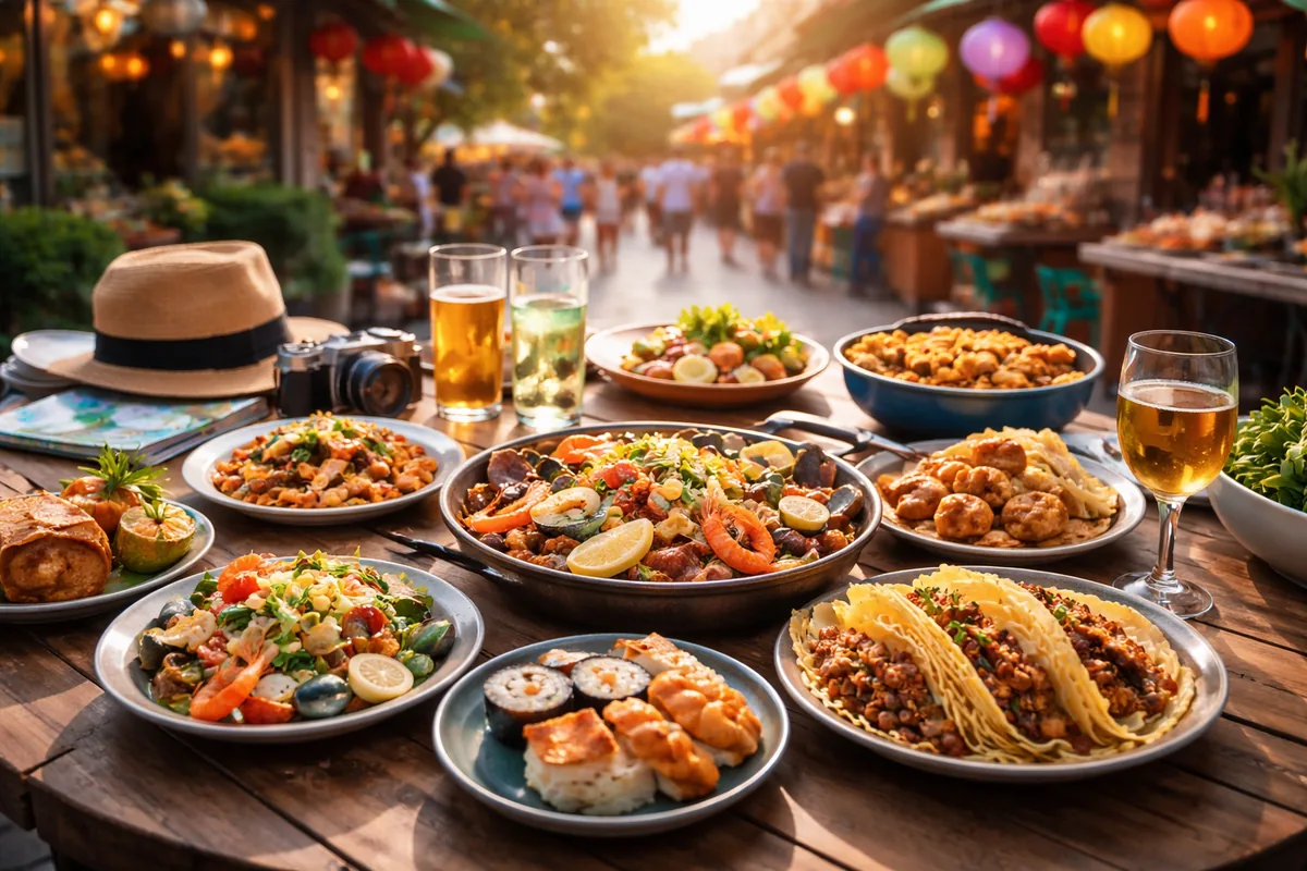 Quels sont les meilleurs pays pour explorer la gastronomie locale lors d'un voyage
