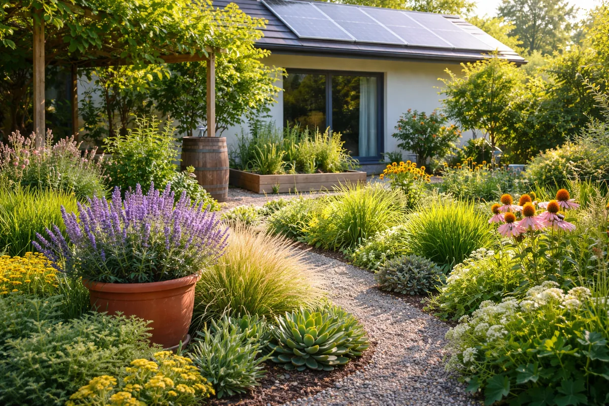 Comment choisir les plantes pour un jardin qui consomme moins d'énergie