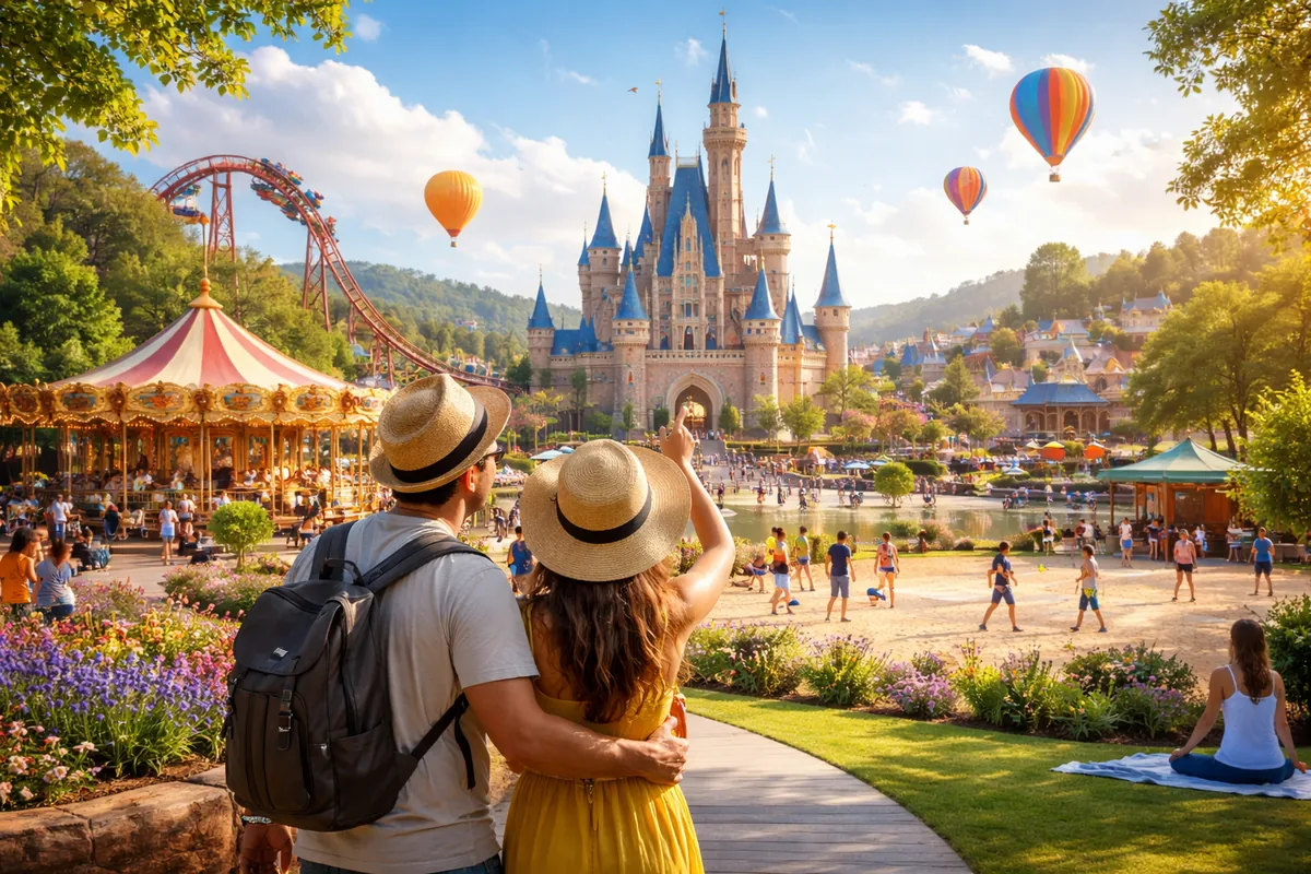 Quelles activités culturelles et sportives faire lors d'un séjour dans un parc d'attraction