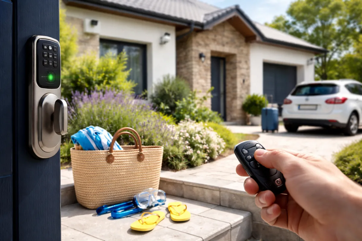 Comment sécuriser sa maison pendant les vacances