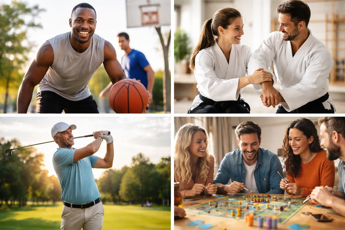 Comment choisir des loisirs adaptés à son style de vie entre basketball, aïkido, golf et jeux de société